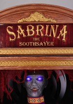 Sabrina the Fortune Teller Animatronic Decoration Alt 4