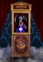 Sabrina the Fortune Teller Animatronic Decoration Alt 1