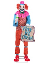 6 ft. Sweet Treat Saul the Ice Cream Clown Animatr Alt 7