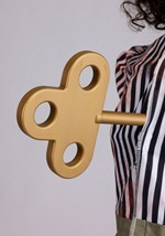 Haunted Wind Up Doll Animatronic Decoration Alt 7